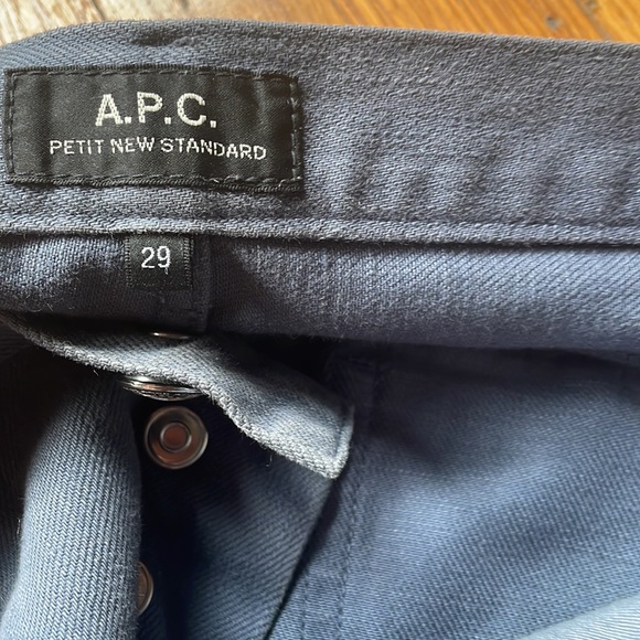 Mens A.P.C blue/grey jeans. Size 29. Great condition - Picture 4 of 4